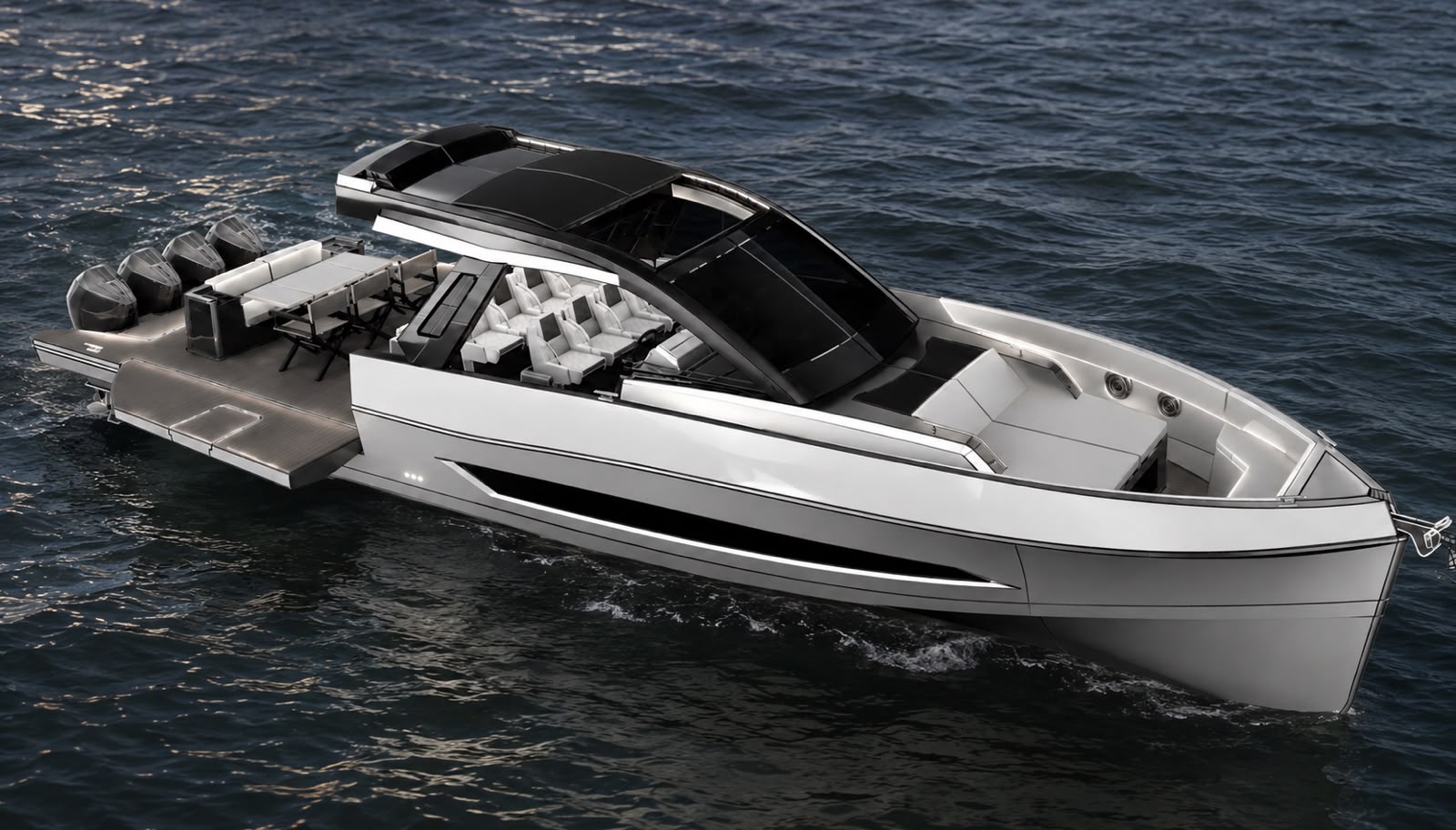 Novo iate de luxo milionário une engenharia brasileira de alta performance e inspiração no design italiano