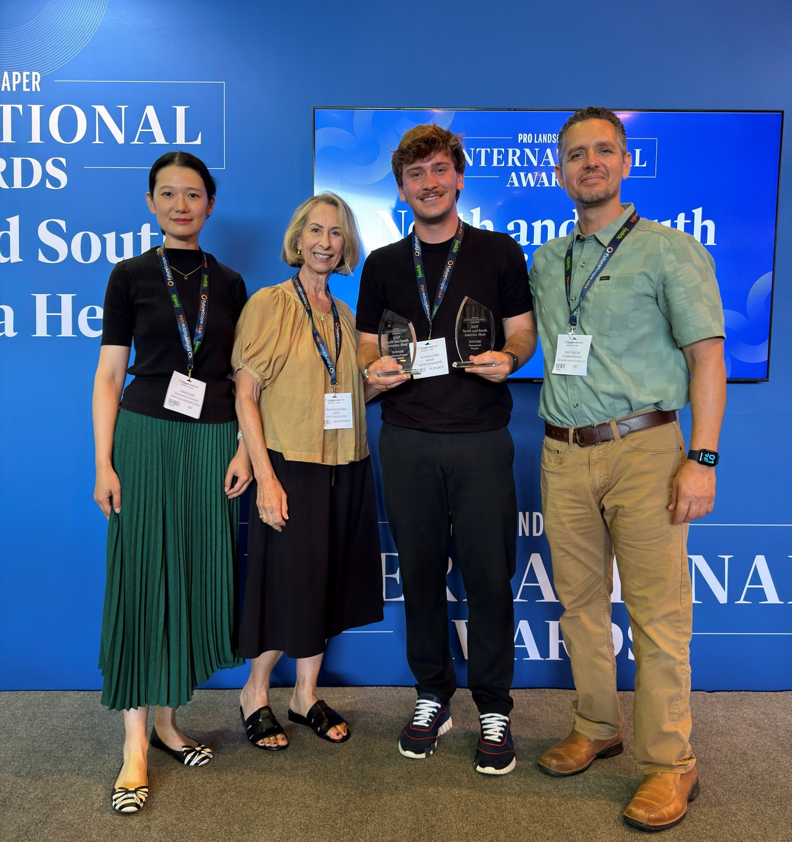 Depieri Paisagismo, de Brasília, conquista dois prêmios no Pro Landscaper International Awards